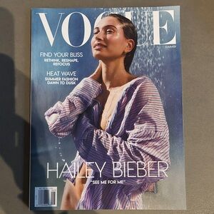 Vogue Magazine Summer 2025 Hailey Bieber